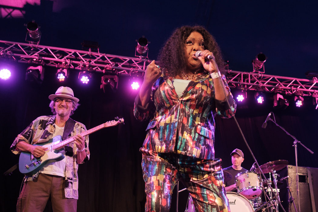 Sonia Astacio at the 2023 Mitchell Creek Rock 'N' Blues Fest. Photo credit: ©what.i.see.photography