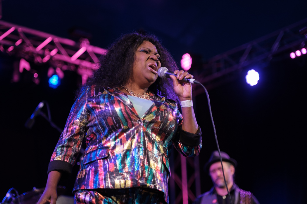 Sonia Astacio at the 2023 Mitchell Creek Rock 'N' Blues Fest. Photo credit: ©what.i.see.photography